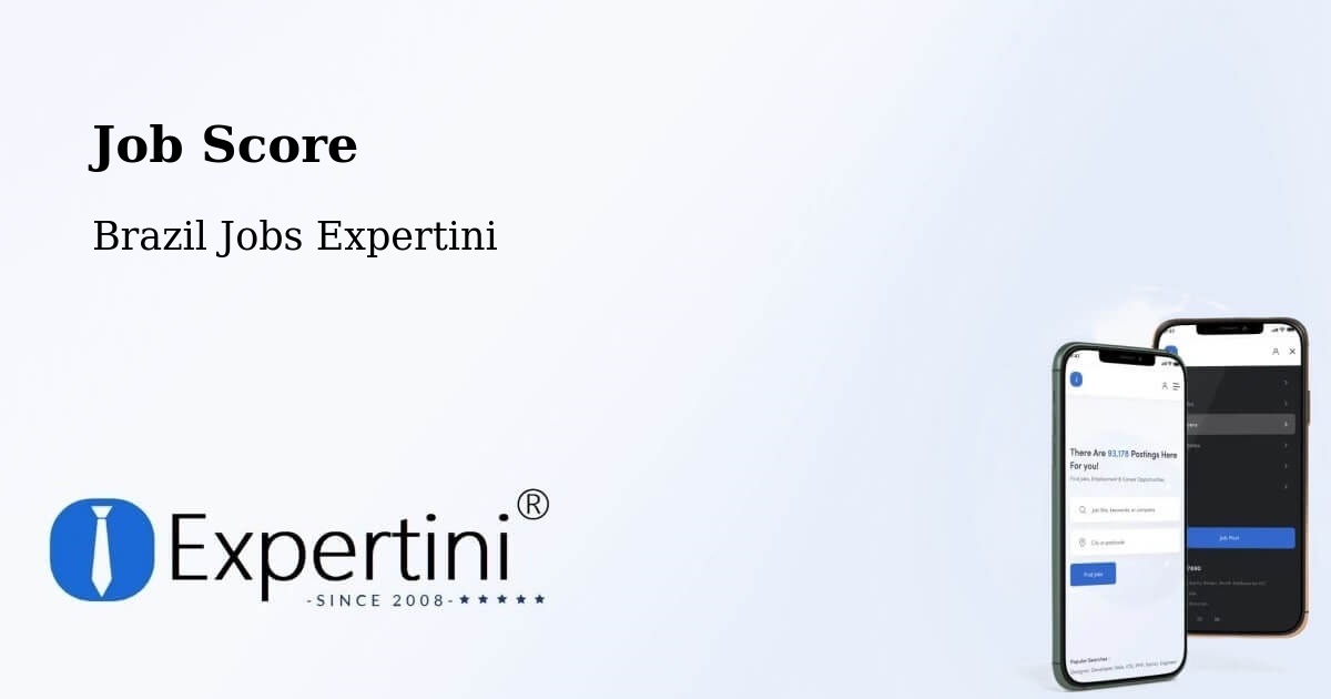 Job Score & Job Description Score Tool – Rubiácea - Brazil Jobs Expertini
